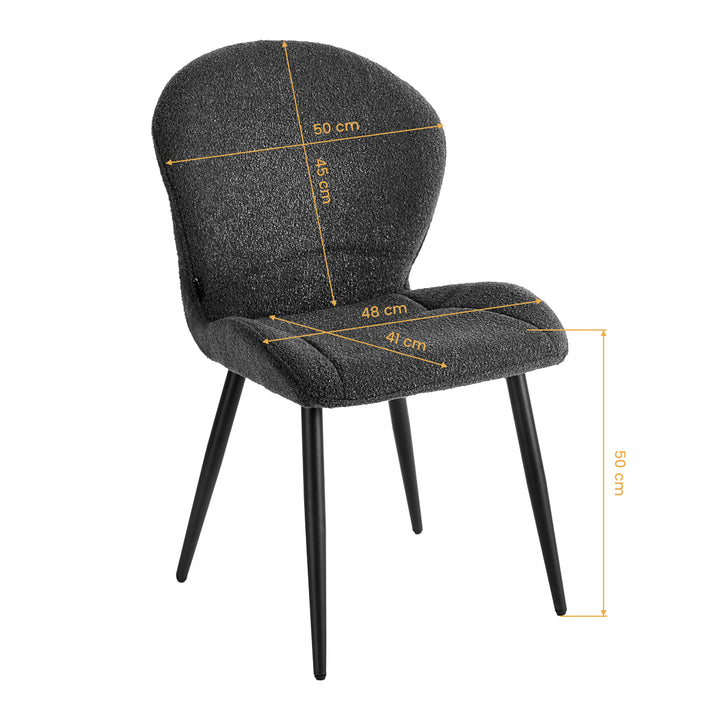 Chaise 4Rico Lucente Noir - image 8