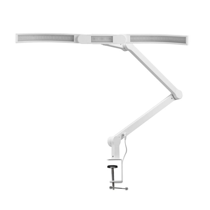 Lampe Esthétique avec Pince et Intensité et Couleur Réglables Glow L05 Blanc - image 3