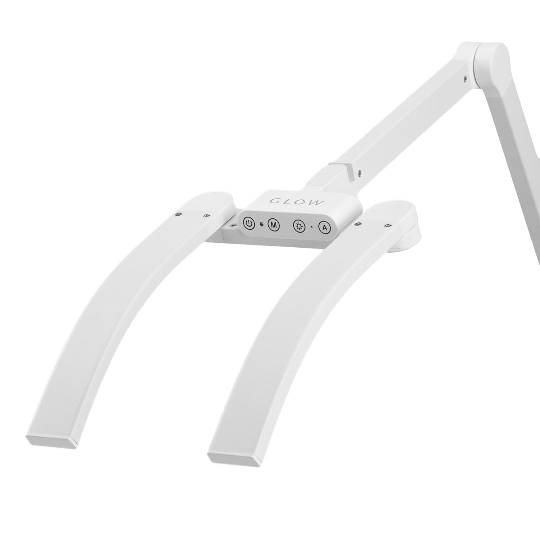 Lampe Esthétique avec Pince et Intensité et Couleur Réglables Glow L05 Blanc - image 4