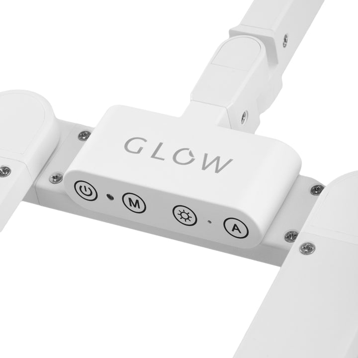 Lampe Esthétique avec Pince et Intensité et Couleur Réglables Glow L05 Blanc - image 5