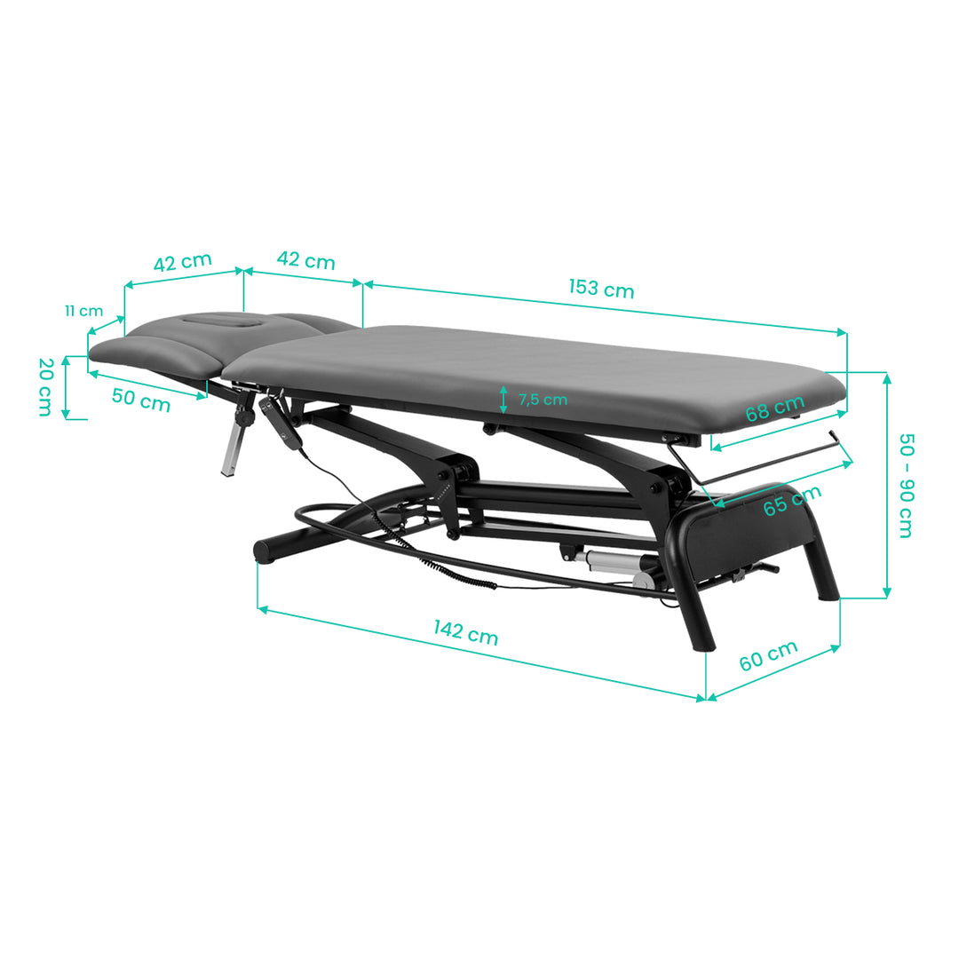 Table de massage électrique Balance Novus 4 Gris - image 16