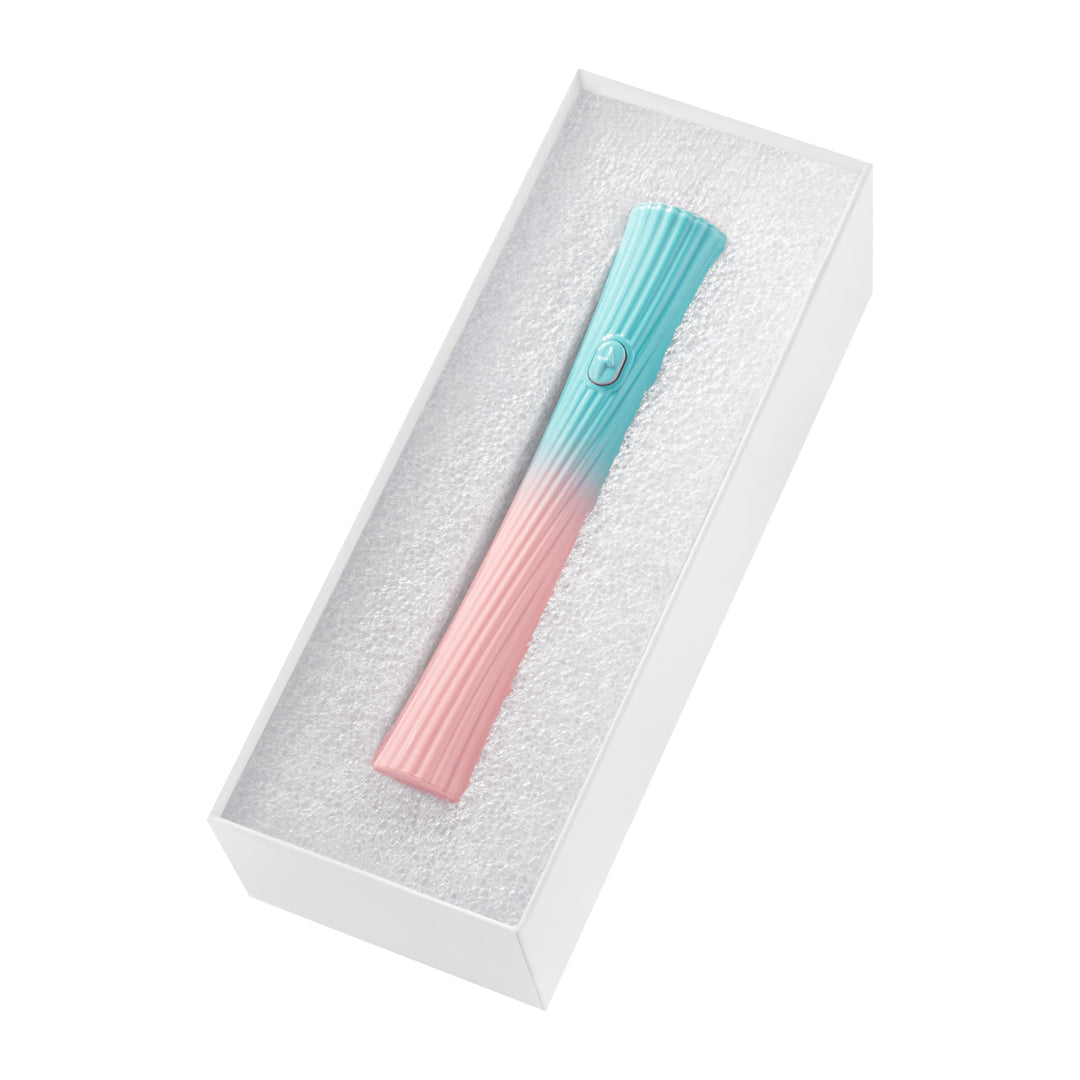 Lampe UV Ongles Sans Fil LED Ocho Nails Mini 3W Rose-Turquoise - image 2