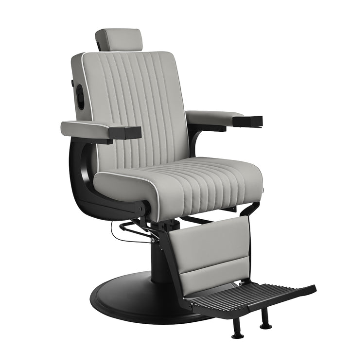 Fauteuil Barbier Gabbiano Levi Gris