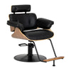 Fauteuil de Coiffeur Gabbiano Florence Noyer Noir