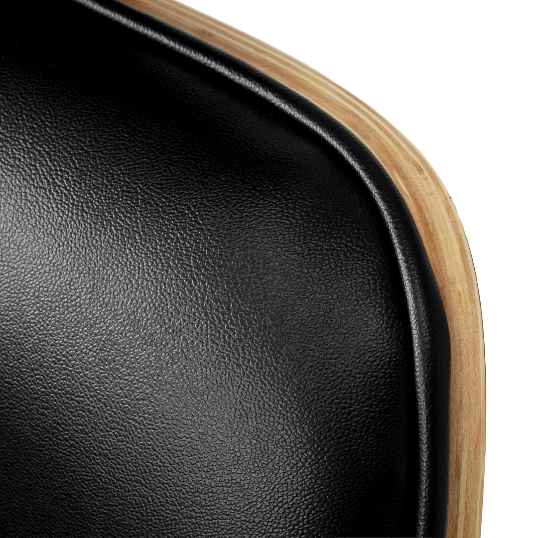 Fauteuil de Coiffeur Gabbiano Florence Noyer Noir Or - image 12