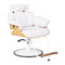 Fauteuil de Coiffeur Gabbiano Florence Blanc