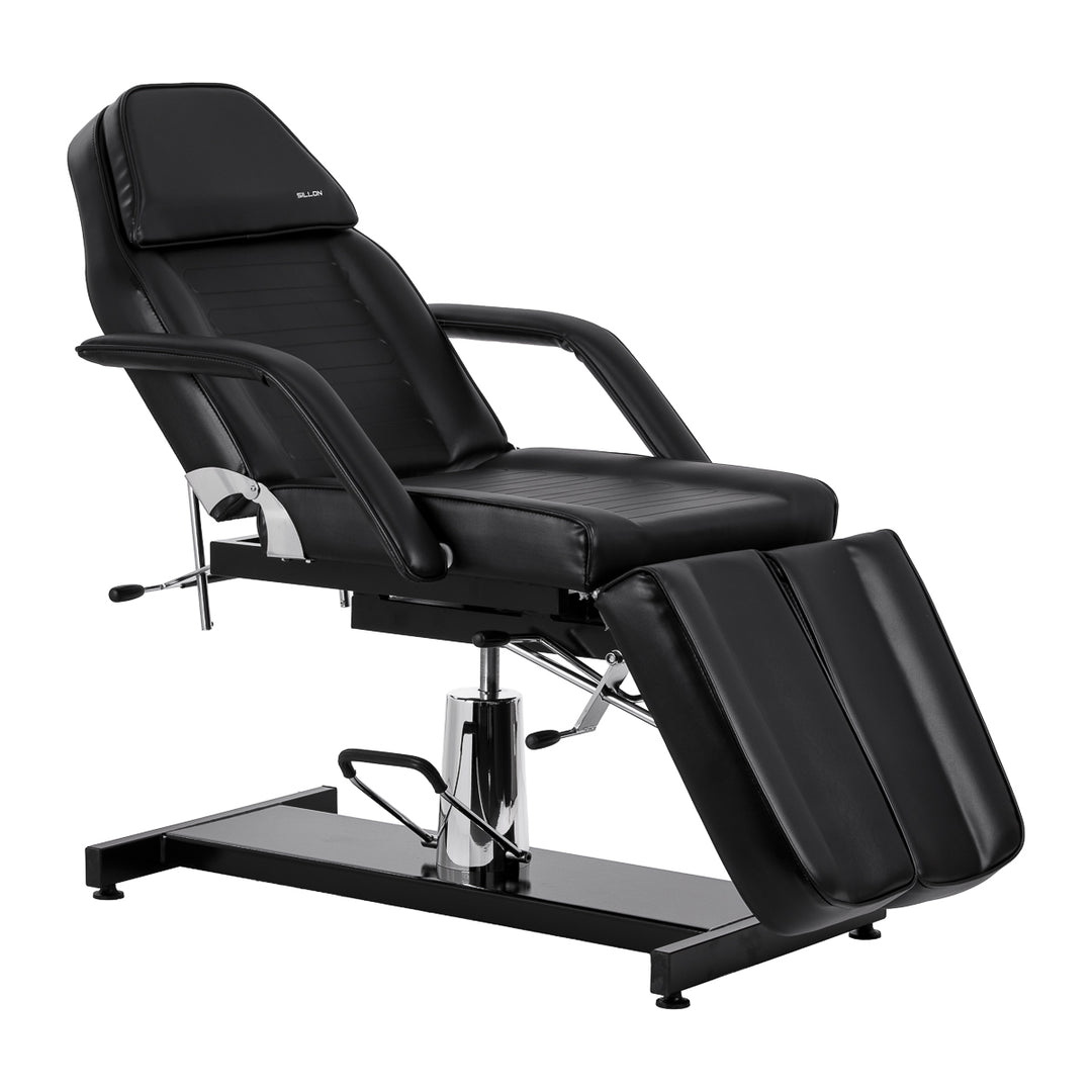 Fauteuil Esthétique Hydraulique Sillon 210 Pedi Noir
