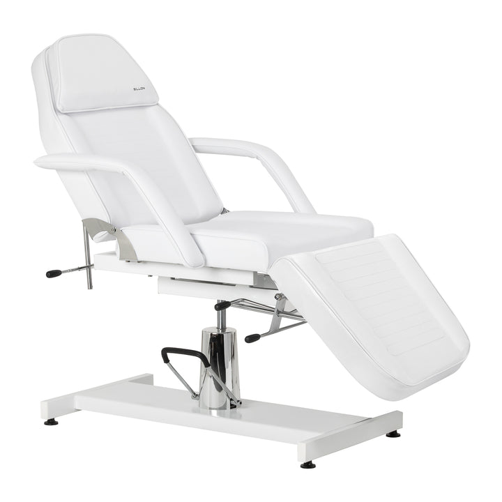 Fauteuil Esthétique Hydraulique Sillon 210 Inclinable Blanc