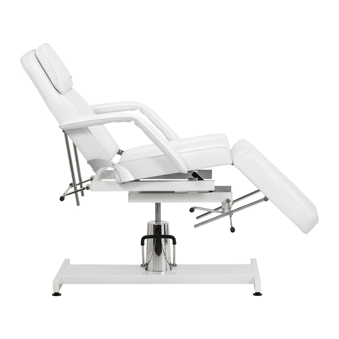 Fauteuil Esthétique Hydraulique Sillon 210 Inclinable Blanc - image 5