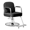 Fauteuil de coiffeur Gabbiano Acri Noir