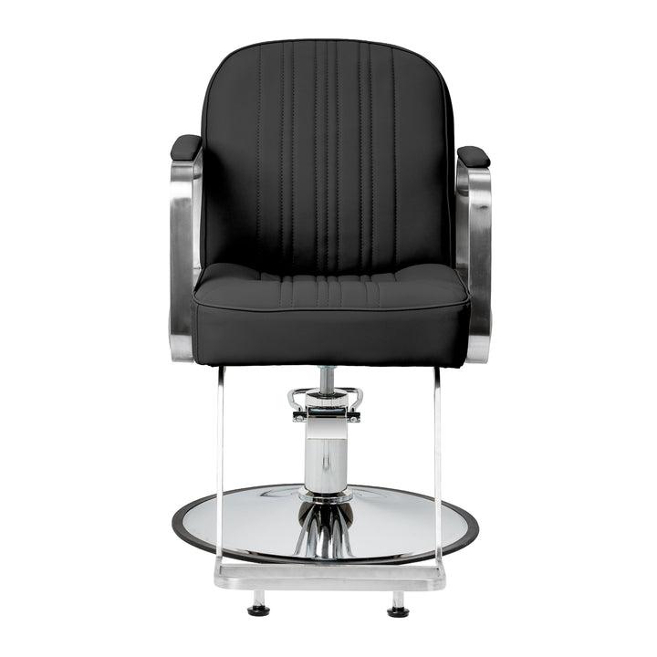 Fauteuil de coiffeur Gabbiano Acri Noir