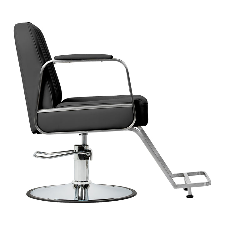 Fauteuil de coiffeur Gabbiano Acri Noir