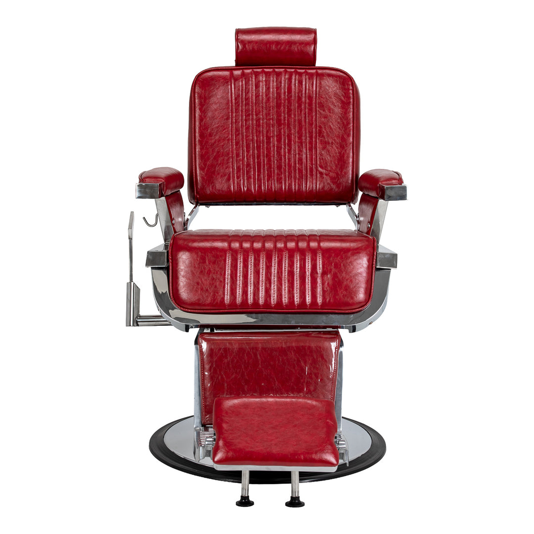 Fauteuil de barbier Gabbiano Royal X Rouge - image 2