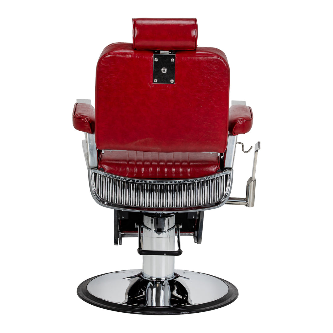 Fauteuil de barbier Gabbiano Royal X Rouge - image 3