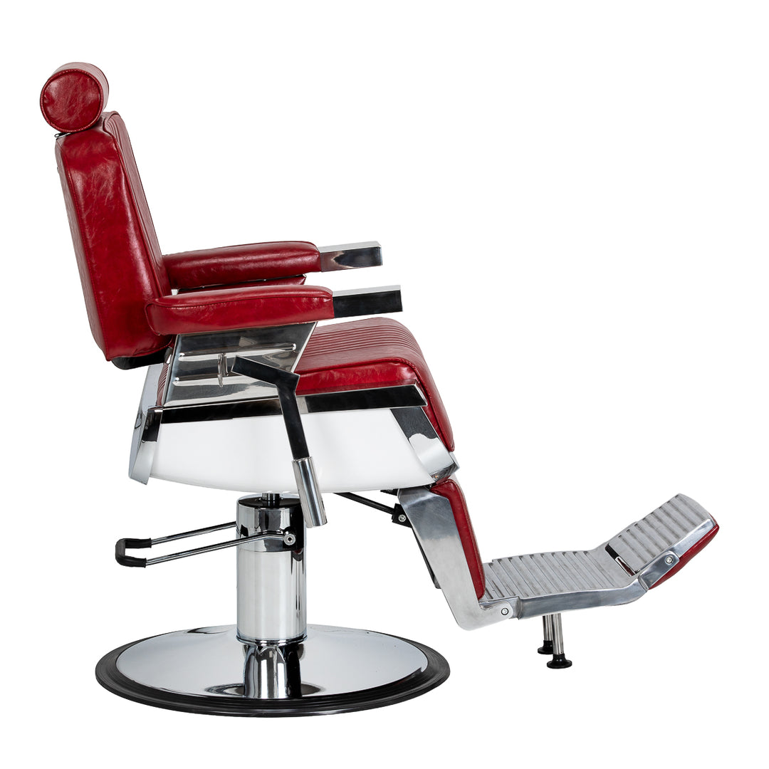 Fauteuil de barbier Gabbiano Royal X Rouge - image 4