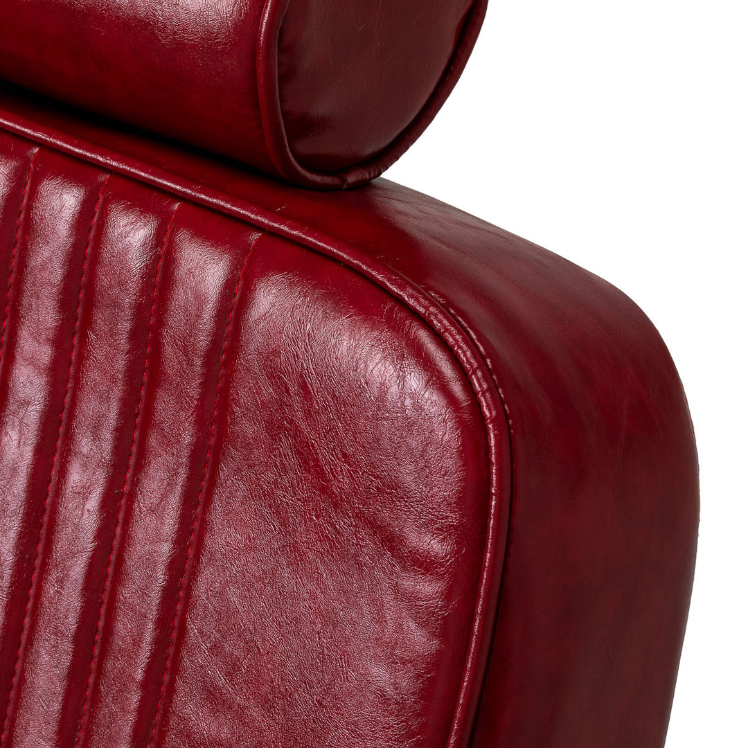 Fauteuil de barbier Gabbiano Royal X Rouge - image 7