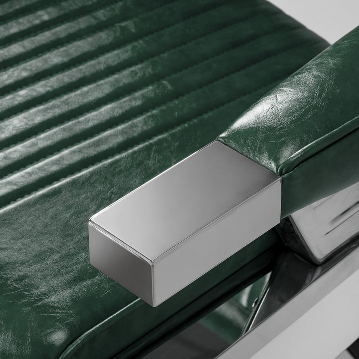 Fauteuil de barbier Gabbiano Royal X Vert - image 6