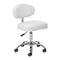 Tabouret à Roulettes Réglable Giovanni Y08 Blanc