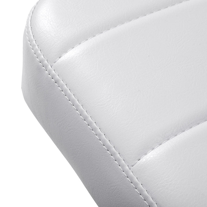 Tabouret à Roulettes Réglable Giovanni Y08 Blanc - image 5