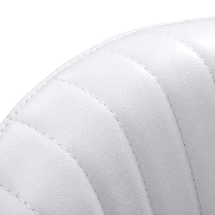 Tabouret à Roulettes Réglable Giovanni Y08 Blanc - image 6