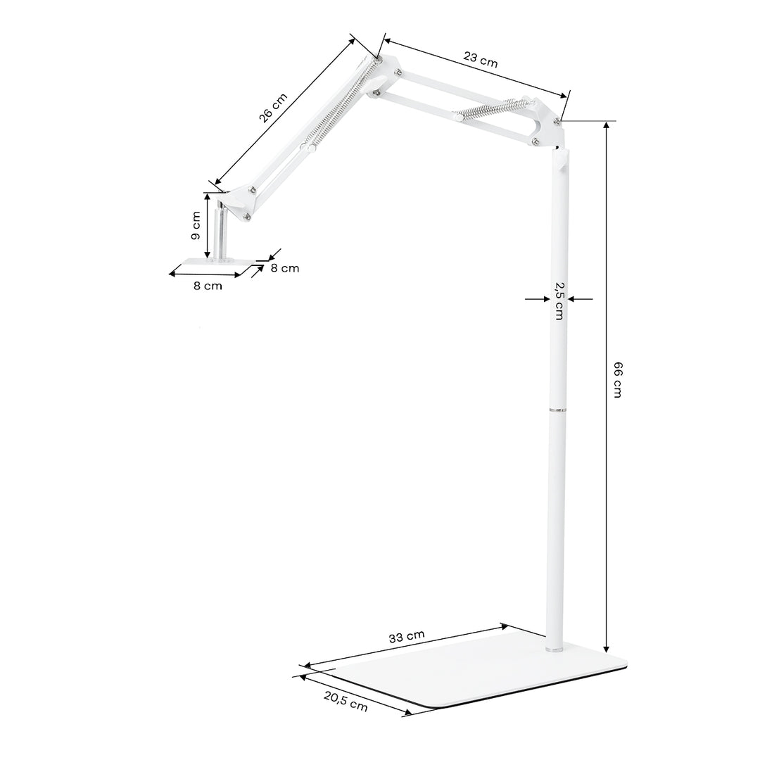 Pied pour Lampe UV Pédicure Glow Blanc - image 5