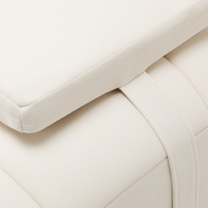 Lit à Cils Sillon Umbra Blanc-Or - image 6