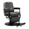 Fauteuil Barbier Gabbiano Bruno Gris-Noir