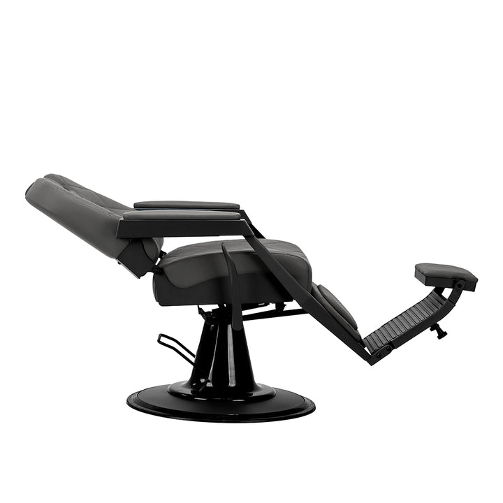 Fauteuil Barbier Gabbiano Bruno Gris-Noir