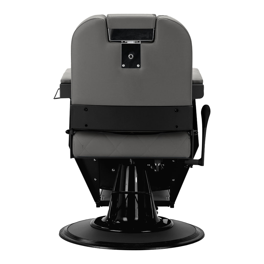 Fauteuil Barbier Gabbiano Bruno Gris-Noir