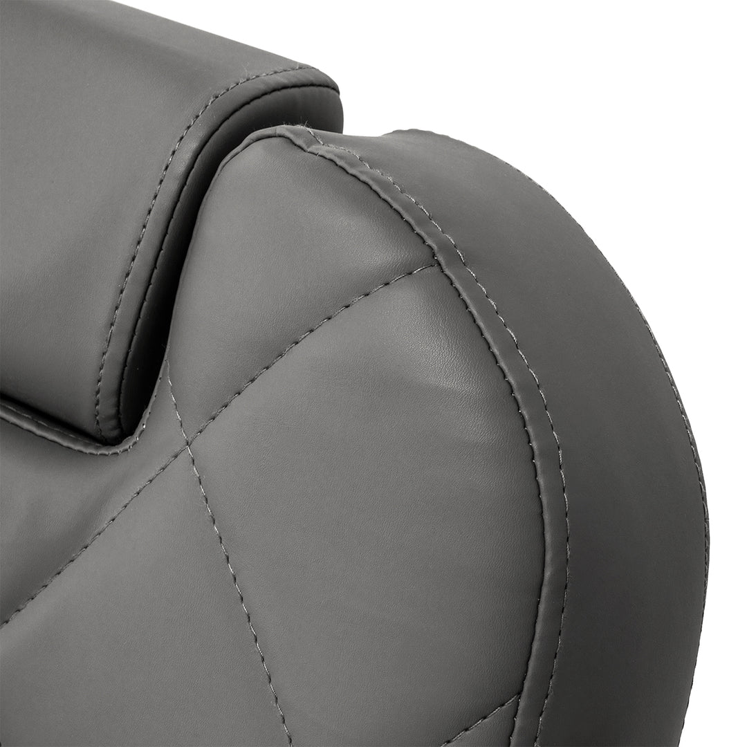 Fauteuil Barbier Gabbiano Bruno Gris-Noir