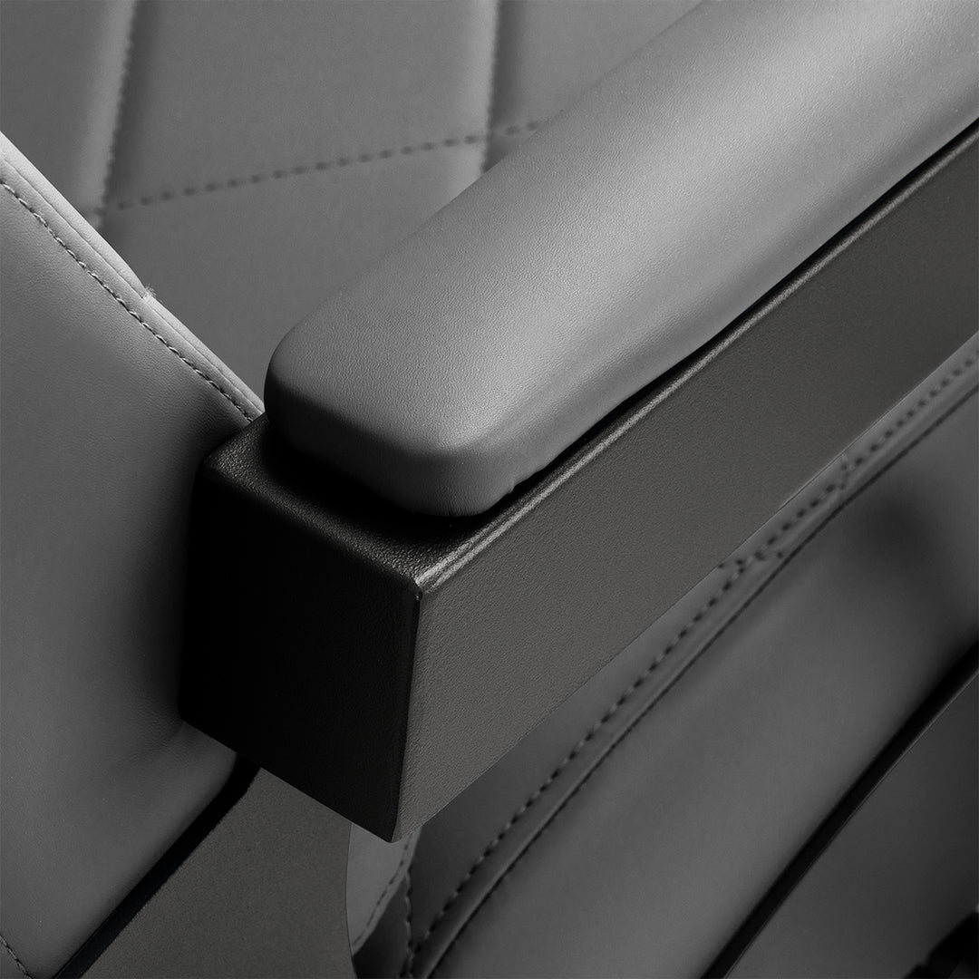 Fauteuil Barbier Gabbiano Bruno Gris-Noir