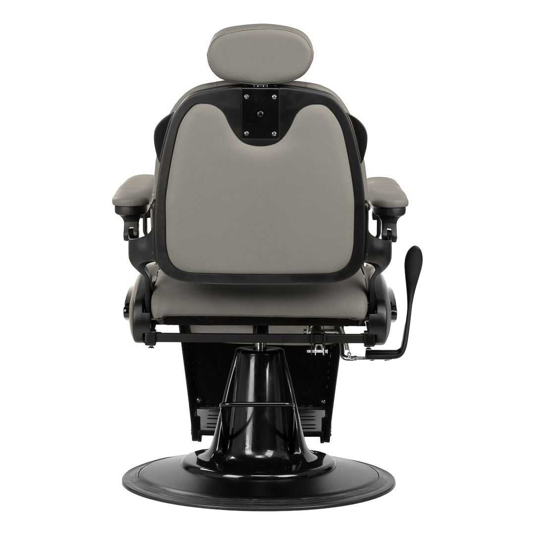 Fauteuil de barbier Gabbiano Francesco Gris-Noir - image 3
