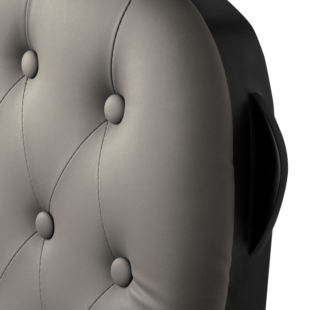Fauteuil de barbier Gabbiano Francesco Gris-Noir - image 13