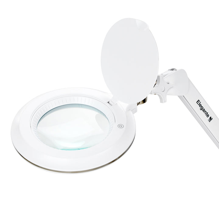 Lampe Loupe LED 60 SMD 3D avec Pince Elegante 6031 Blanc - image 3