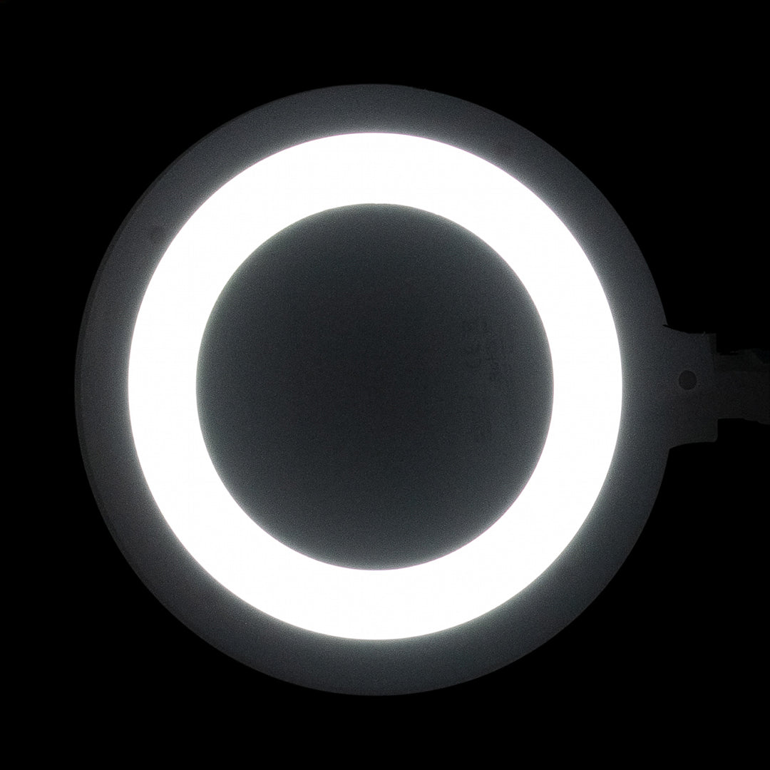 Lampe Loupe LED 60 SMD 3D avec Pince Elegante 6031 Blanc - image 5