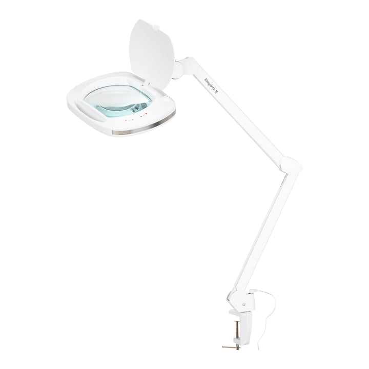 Lampe Loupe LED 60 SMD avec Pince Elegante 6030 Blanc