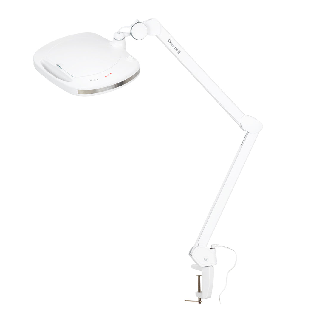 Lampe Loupe LED 60 SMD avec Pince Elegante 6030 Blanc - image 2