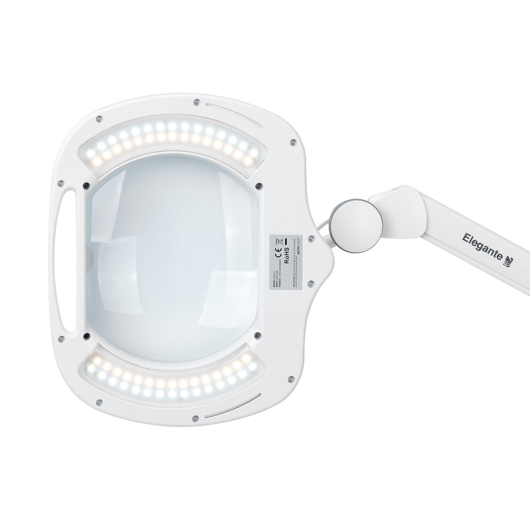 Lampe Loupe LED 60 SMD avec Pince Elegante 6030 Blanc - image 6