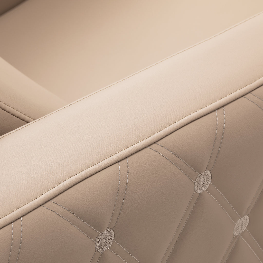 Bac Coiffeur Gabbiano Sylvia Plus avec Massage et Repose-jambes Électrique Beige - image 12