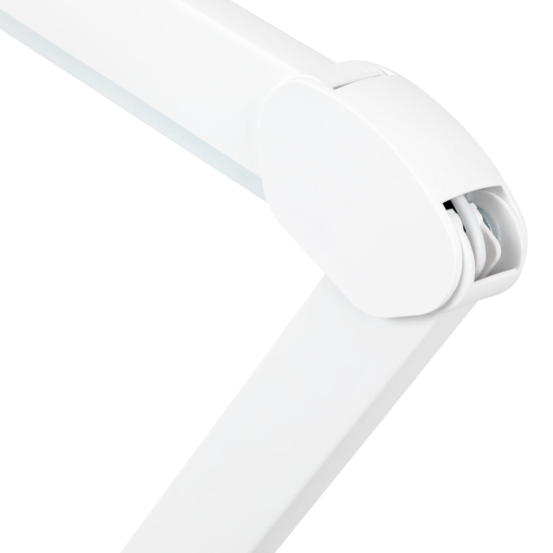 Lampe Esthétique avec Pince Elegante Blanc - image 4
