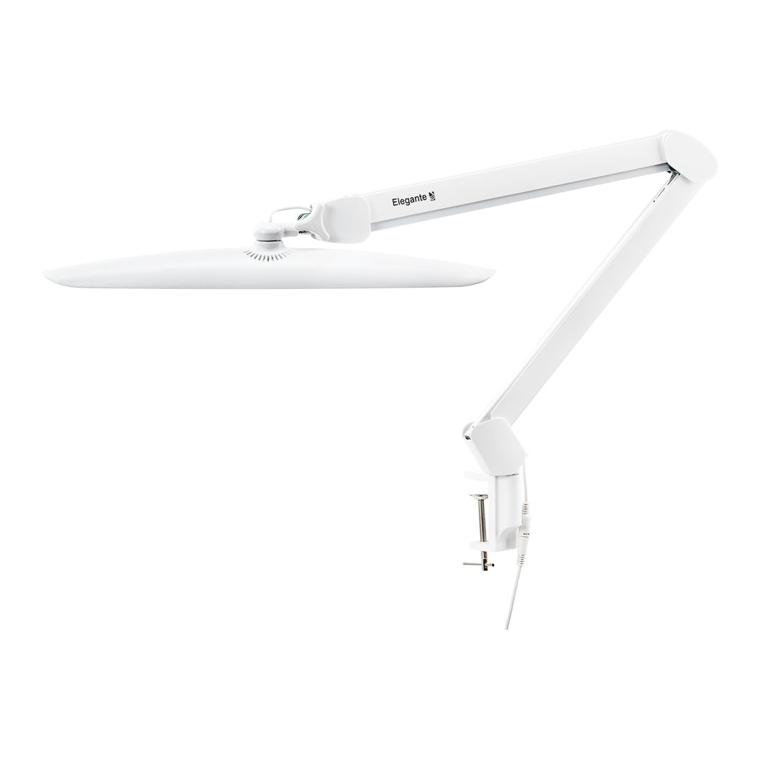 Lampe Esthétique avec Pince Elegante Blanc - image 6