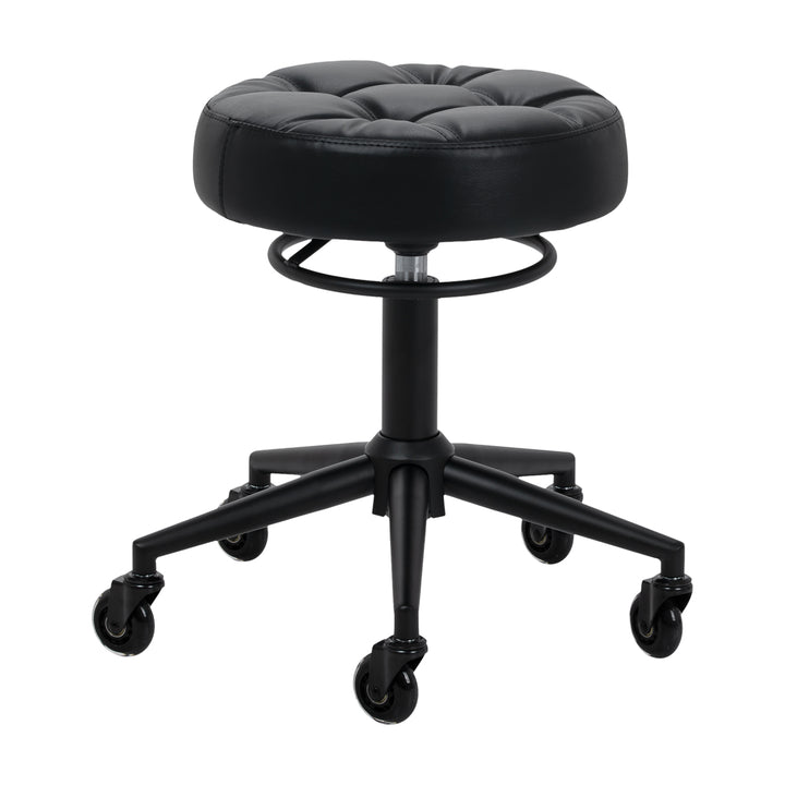 Tabouret à Roulettes Gabbiano D054 Noir