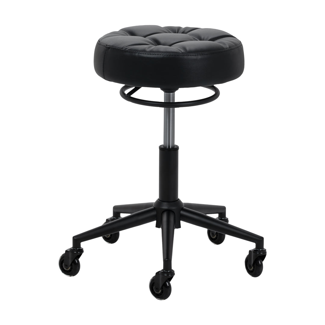 Tabouret à Roulettes Gabbiano D054 Noir - image 2