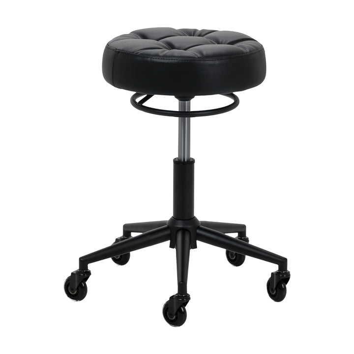 Tabouret à Roulettes Gabbiano D054 Noir - image 2
