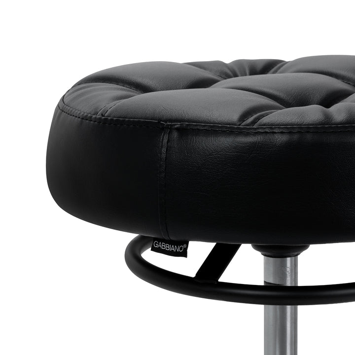 Tabouret à Roulettes Gabbiano D054 Noir - image 3