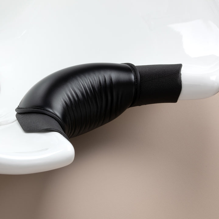Bac Coiffeur Gabbiano Ines avec Massage et Repose-jambes Électrique Beige - image 9
