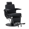 Fauteuil Barbier Gabbiano Continental avec Massage Noir