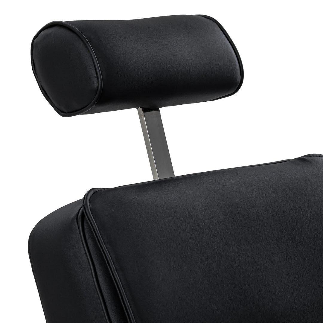 Fauteuil Barbier Gabbiano Continental avec Massage Noir - image 12