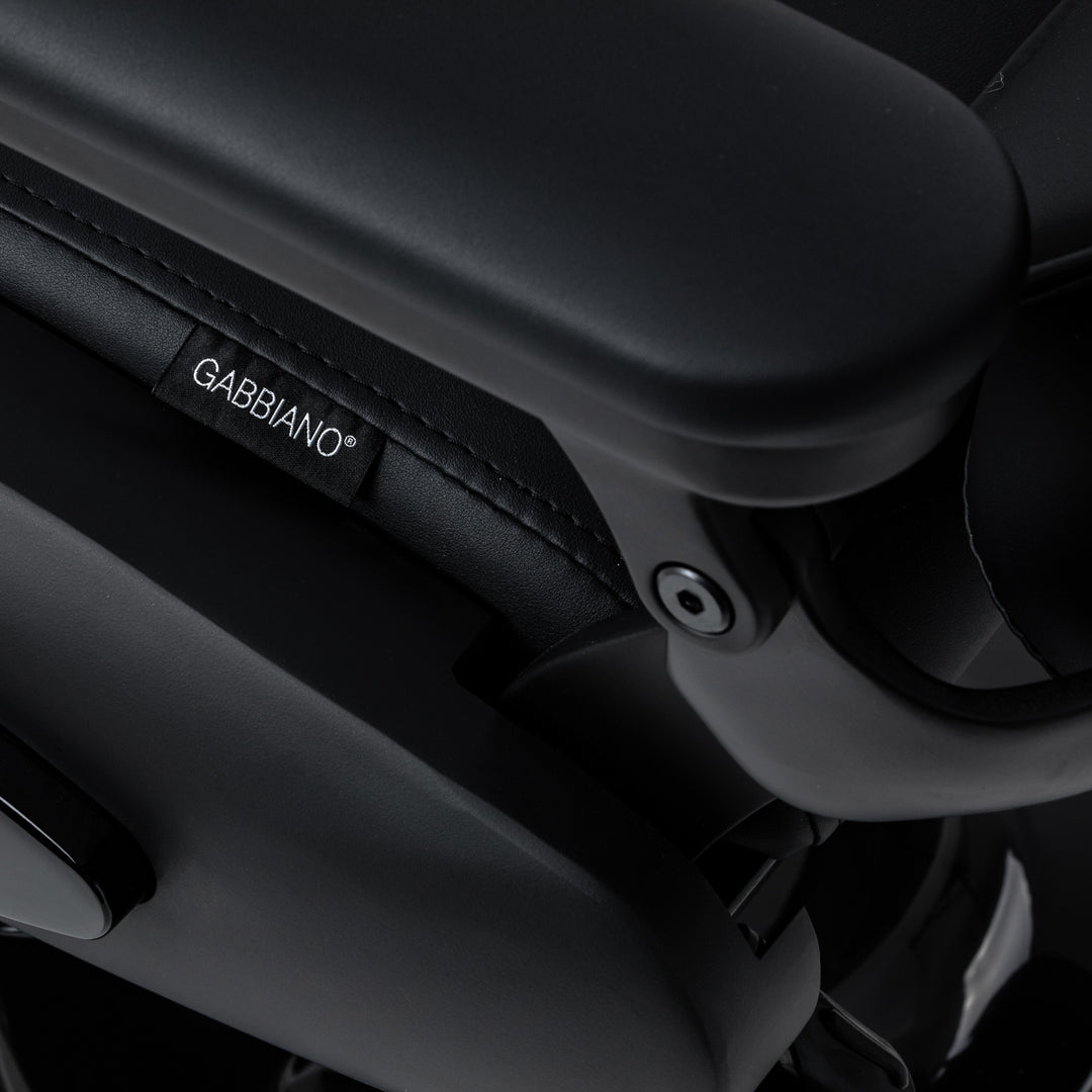 Fauteuil Barbier Gabbiano Francesco avec Massage Noir-Noir - image 16