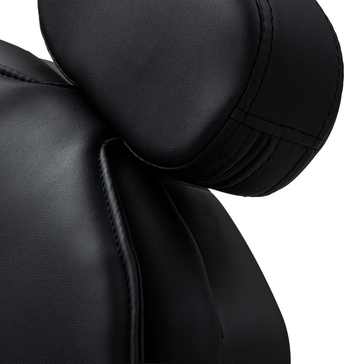 Fauteuil Barbier Gabbiano Francesco avec Massage Noir-Noir - image 17